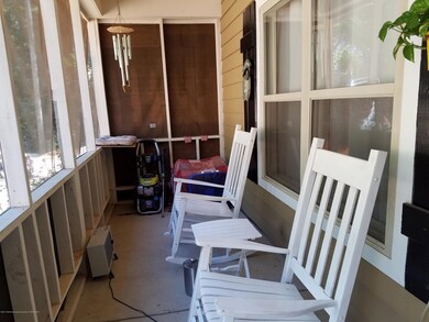 Screened in front porch