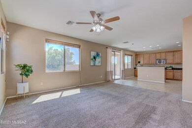 Family Room Open to Kitchen