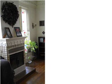 2nd Fireplace in the Den