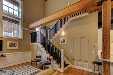 Living room/staircase