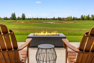 Patio overlooking the 9th fairway.