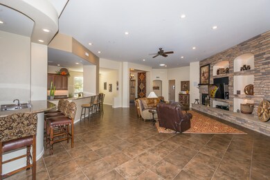 Great room & bar area