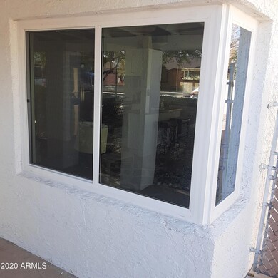 New windows throughout the house