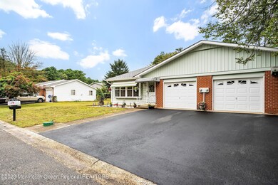 Large driveway