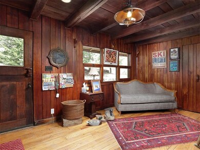 Just look at those cherry walls, beams and there a