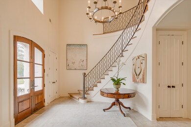 17x12 Grand Entry with Limestone Floor, Curved   S