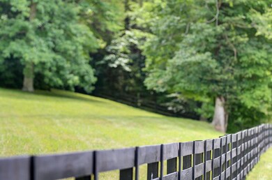 Classic fencing along the road front of Nathchez Ridge Estates.