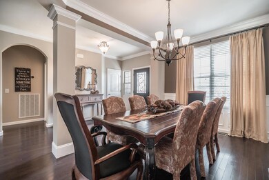 Imagine entertaining in this inviting space, crown molding is throughout first floor! 