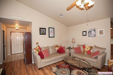Another view of the living area.  Energy saving ce