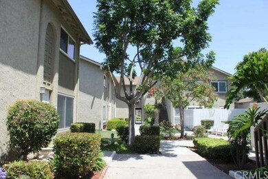 A view of the courtyard in front of the home