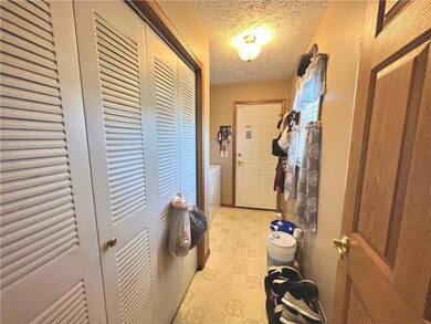 Laundry room towards garage door entrance 