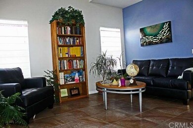 Entry way into the living room.  Notice the floors