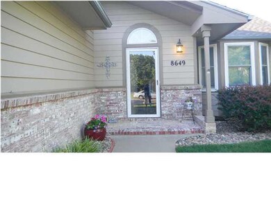 Front walkway.