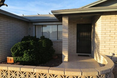 Inviting front porch