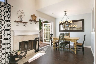 A fireplace will heat your home on those cooler So
