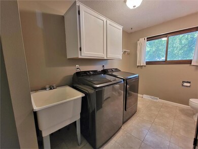 Upper level laundry!