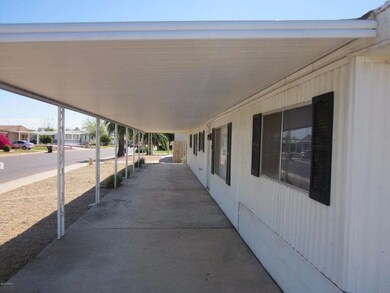 Front covered patio