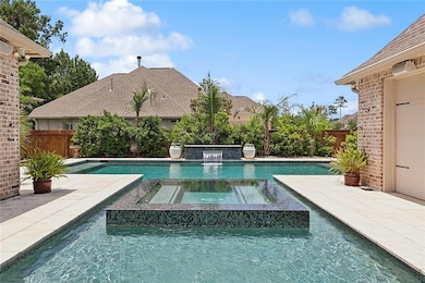 The Bubbling 8 Person Spa Has Room for Everyone to Relax