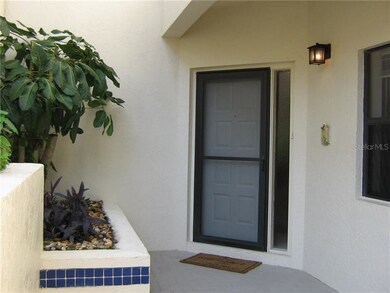 Both the front entry and back patio offer privacy 
