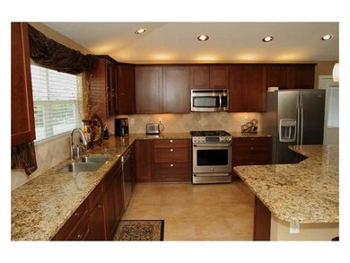 Kitchen. granite countertops with upgraded applian
