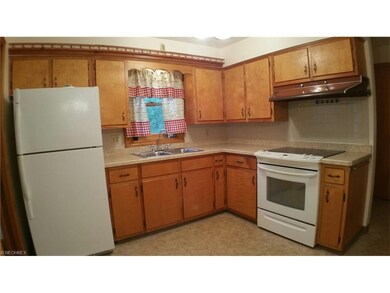 First view of 12' x 10' eat-in kitchen with newer 