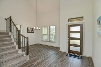 Another view of the high ceilings at the Entry