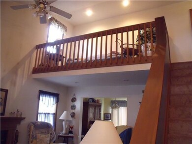 Other. Upstairs balcony overlooking living room.