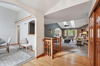 Stunning Entrance with Vaulted Ceilings