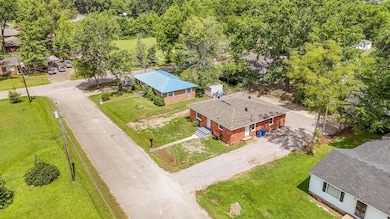Aerial view of property and surrounding area