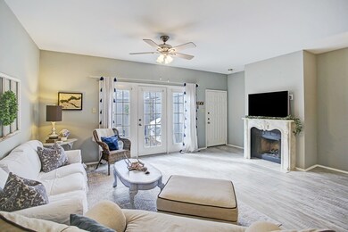 Step inside the spacious living area and enjoy the