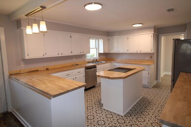 Butcher block counter tops