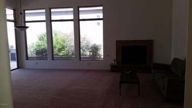 Living-Dining Room with Wall of Windows