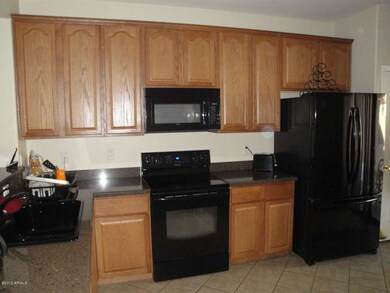 Tall cabinets, granite counter tops