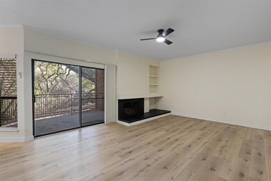 Unfurnished living room featuring crown molding, 