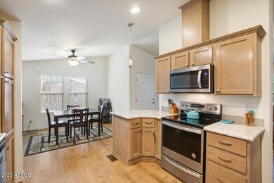 Seperate dining area