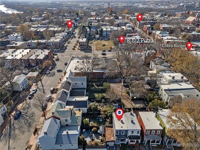 Bird's eye view with some of the walkable location