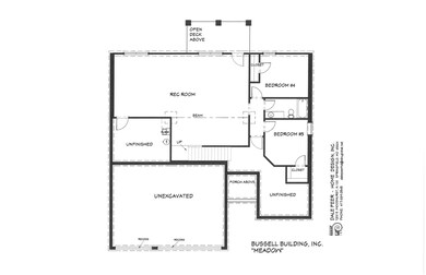 Meadow Basement Basement Floor Plan