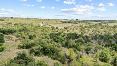 Aerial view with a rural view