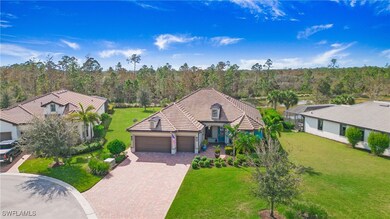 Aerial of Residence and Preserve Behind