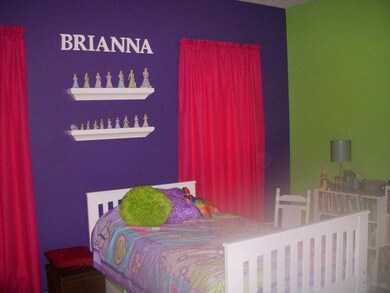 Bedrooms 2 and 3 or on a split floor plan and have large closet