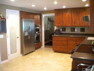 Huge pantry with can light and multiple shelves