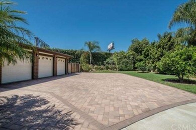 Another view of the massive driveway!