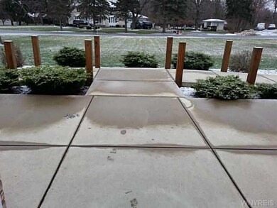 Exterior Front front yard view, walk way and ramp