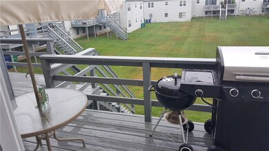 Deck overlooking Courtyard!