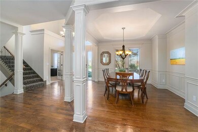 Spacious formal dining room