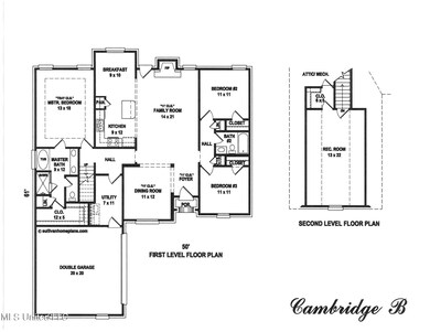Cambridge B Floor Plan