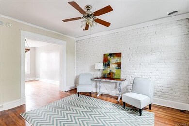 Exposed brick!