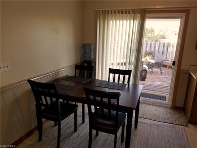 Charming Dinette area with sliding door to the mul