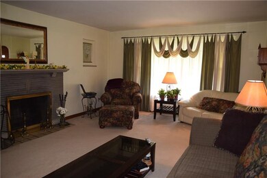 Spacious, gracious living room.