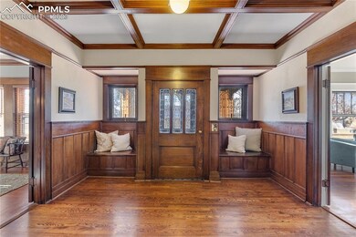 Front door from Grand Hallway